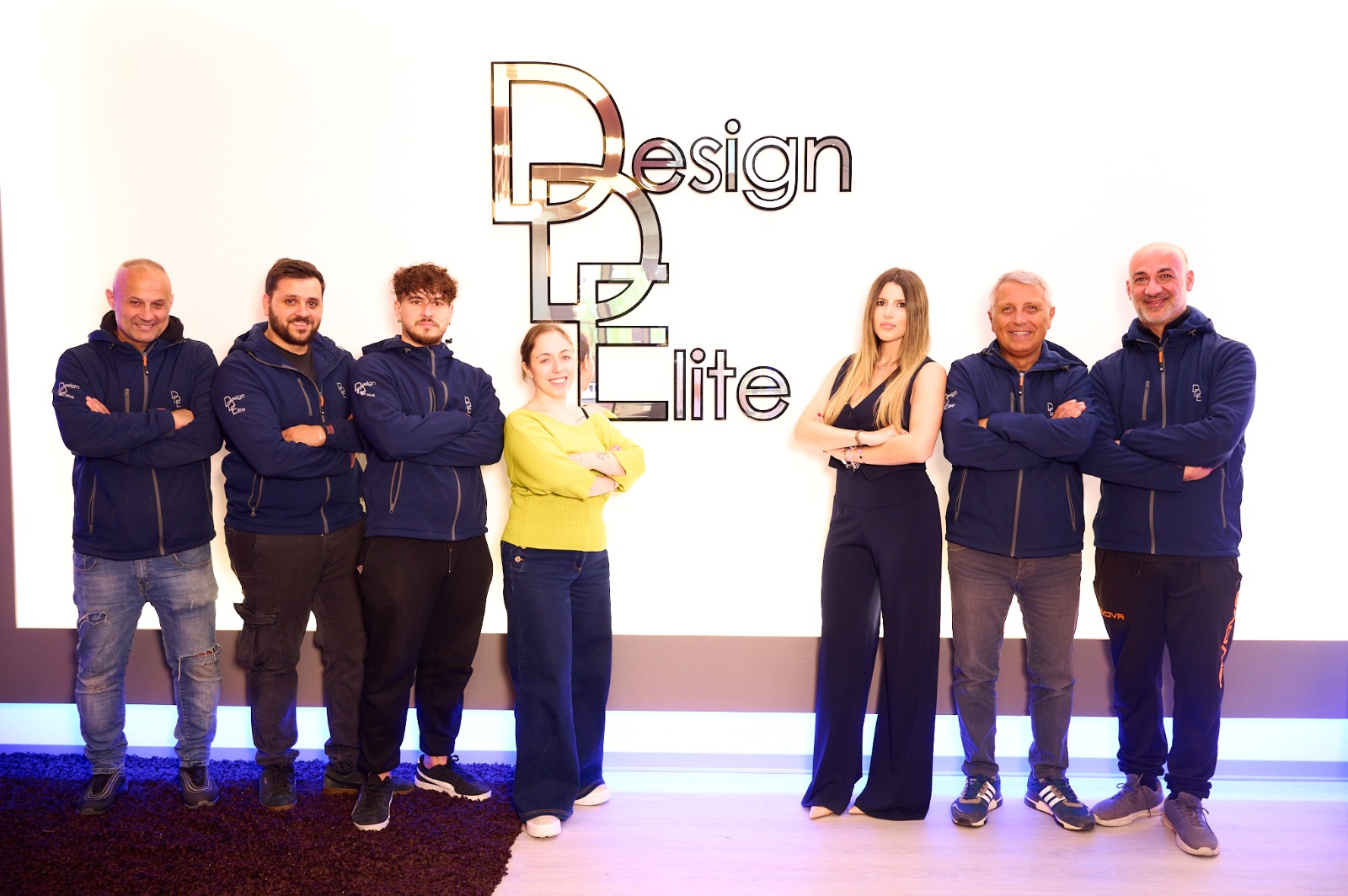 arredamento ufficio moderno showroom Design d'Elite Napoli